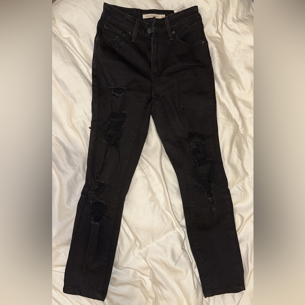 Levis 721 high rise jeans